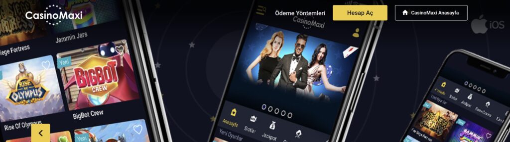 CasinoMaxi uygulamasının önizlemesi
